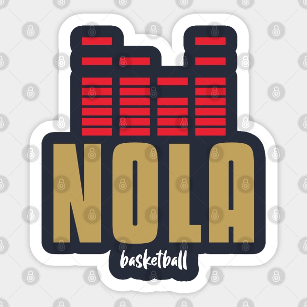 NOLA music basketball Sticker by BVHstudio